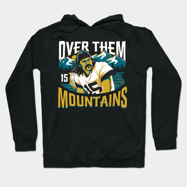 Gardner Minshew Jacksonville Uncle Rico Jaguars Mustache Hoodie by stayfrostybro